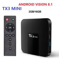 ราคา ราคาดีม๊วกกก Tx3 mini +Android 8.1+Bluetooth+wifi2.4/5G+ 4K, Ram 2GB, Rom 16GB, Quad Core 64bit !!! (มีใบอนุญาต) (7102314936)