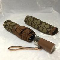 ราคา ร่ม Coach F63364 Signature Logo Compact Umbrell (2066122320)