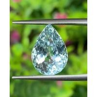 ราคา พลอย อความารีน Aquamarine 5.73 กะรัต (Cts.) พลอยแท้ อัญมณีมงคลประจําวันเกิด เครื่องประดับพลอย (23945820324)