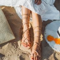 ราคา stylish_shoe รองเท้าหูหนีบพันขา 17 (2040980603)