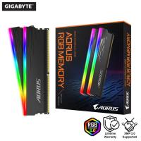ราคา (2แถว) 16GB (8GBX2) DDR4/3333 RAM PC (แรมพีซี) GIGABYTE AORUS RGB (GP-ARS16G33) (11108140199)
