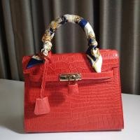 ราคา กระเป๋าหนังจระเข้แท้ สีแดง (9850736324)