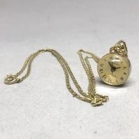 ราคา นาฬิกามือสอง ของแท้ นาฬิกาห้อยคอ BULER 1970 ระบบไขลาน ตัวเรือนเป็นลูกแก้วกลมใส (6744539958)