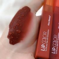 ราคา ลิปจุ่ม Kiss beauty ลิปแมทกันน้ำไม่ติดแมส โทนแดงก่ำ ลิปแมท กลิ่นหอม ติดทนนาน สีสวยมากกก (21451787180)