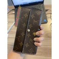 ราคา [มือสอง-มีตำหนิ] กระเป๋าสตางค์หลุยส์แท้ 100% Louis Vuitton Sarah 10 การ์ด Monogram ปี11 (13332552779)