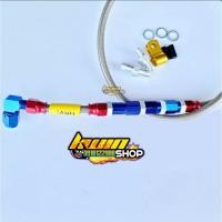 ราคา สายถัก PSI 36/90 องศา สายถักดิสเบรคหน้าคาร์บอน (7858287905)