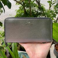 ราคา Coach กระเป๋าสตางค์ซิปรอบแท้ สภาพ98% (5536036848)