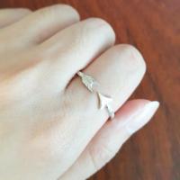 ราคา Minimalist925 แหวนธนูเงินแท้ (879308)