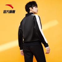 ราคา Explosive Anta jacket ladies 2021 summer new sports cardigan stand-up collar Loose casual website flagship (3039211685)