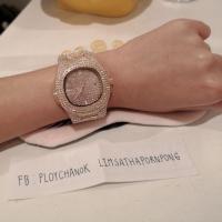 ราคา นาฬิกาเพชร มือสองสภาพดี สีโรสโกล (1924778204)