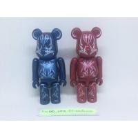 ราคา ฟิกเกอร์ bearbrick 100% คู่Pattern (สีแดงหายาก) ของญี่ปุ่นแท้ พร้อมส่ง (4635331023)