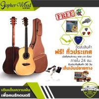 ราคา Gopher Wood รุ่น G-500E กีต้าร์ โปร่ง ไฟฟ้า 41 นิ้ว ( สำหรับ นักดนตรี ฟรี ปิ๊ก กีตาร์ กระเป๋า กีต้า คาโป้ ) (17258943879)