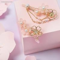 ราคา 【Lowest price】☊♠ดอกซากุระสร้างสรรค์ ins กิ๊บติดผมนักเรียนเล็กๆเครื่องประดับผมสาวเครื่องประดับผมคลิป สุทธิหัวแดง Hoop (9781019337)