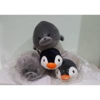 ราคา (พร้อมส่ง) ตุ๊กตาแมวน้ำอุ๋งๆ และเพนกวิ้นน้อย นุ่มนุ๊ม ขนาด 25 นิ้ว (413126560)