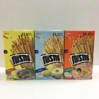 ราคา เพรทซ์ ขนมกรอบแบบแท่ง ตรา กูลิโกะ (คอร์น / ลาบ / ต้มยำกุ้ง) 12 กรัม x 12 ซอง (3633699676)