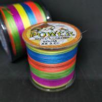 ราคา POWER 5สี 500เมตร สายตกปลา 100% PE ถัก8เส้น ( X8) เบอร์ 3.0 4.0 5.0 6.0 8.0 เหนียวๆ (1729173962)