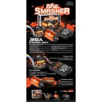 ราคา ชุดสปีด มอเตอร์บลัสเลส 35A Flaz 1:10 Smasher อะไหล่ Kasemoto (1692146802)