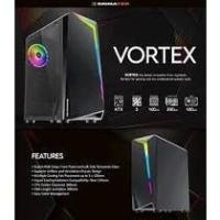 ราคา Case ATX เคสคอมพิวเตอร์ พร้อมพัดลม RGB 1 ตัว Xigmatek VORTEX BLACKประกัน 1ปี (15480164250)