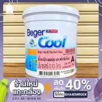 ราคา สีน้ำ สีน้ำเบเยอร์กึ่งเงา สีน้ำเช็ดล้างได้ ขนาด 0.9 ลิตร สีขาว (5347663833)