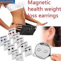 ราคา [พร้อมส่ง] 1 คู่ใหม่แม่เหล็กลดน้ำหนักต่างหูคริสตัล Rhinestone ต่างหูสตั๊ดแม่เหล็ก Therapy Health Care 6mm (9061737240)