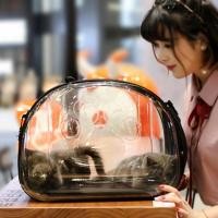 ราคา ลดราคา : กระเป๋าอวกาศใส่สัตว์เลี้ยง (น้องหมาหรือน้องแมว) มือ 1 ไซต์ L สีดำ (14460545354)