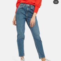 ราคา Topshop Petite Authentic Mom Jeans W26L28 (4912441853)