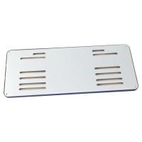 ราคา ป้ายทะเบียน กรอบป้าย ทะเบียนสแตนเลส หน้าหลัง 1คู่ กรอบทะเบียนรถยนต์ หลังโลหะ (9774749792)