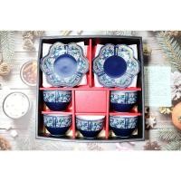 ราคา ชุดแก้วน้ำชา พร้อมถาด ลายนกยูง เคลือบสีทอง เซ็ต 5 ใบ งานกล่อง ไม่ผ่านการใช้งาน สินค้ามือสองจากญี่ปุ่น (14324889002)