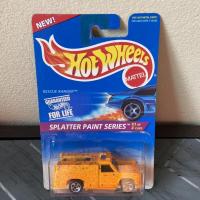 ราคา รถเหล็ก ฮอทวีล งานเก่า Hot wheels rescue ranger splatter paint series (16916655830)