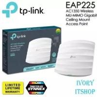 ราคา TP-Link EAP225 V3 Access Point (AC1350 Wireless MU-MIMO Gigabit Ceiling Mount Access Point) (1630802592)