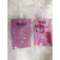 ราคา Miille(มิลเล่) มิลเล่โพนี่ บีบีครีม เนื้อบางเบา ขนาด 6 กรัม(ซอง)ชมพู (1341296290)