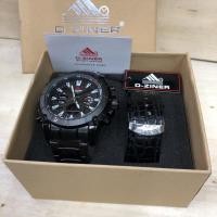 ราคา นาฬิกาข้อมือชายกันน้ำเเบรนด์ D-ZINER สินค้าพร้อมกล่องกระดาษและสายหนังไว้เปลี่ยน1เส้น (9972485233)