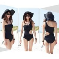 ราคา ส่งฟรี M,L,XL บิกินี่ ชุดว่ายน้ำ วันพีช กล้ามไหล่เดียว เปิดเว้าเอว1ข้าง (ด้านขวา) สวยเซ็กซี่ (1986614635)