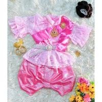 ราคา ชุดไทยเด็ก ร5 ชุดไทยประยุกต์ลูกไม้ร.5+โจงผ้าดิ้น (20491258307)