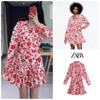ราคา Zazara Red Dress ป้าย YPY มินิเดรสแดงผูกเอวป้าย YPY (19149089598)