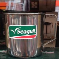 ราคา แก้วน้ำตรานกนางนวล Seagull แก้วน้ำ กระป๋องน้ำ ขนาด 8 - 12 cm. (23312749129)