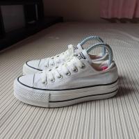 ราคา รองเท้ามือสองของแท้ Converse พื้นสูง (15790059714)