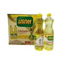 ราคา น้ำมันถั่วเหลือง ตรา มรกต Morakot Brand ขนาด 1 ลิตร X 2 ขวด (23742192487)