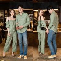 ราคา ️ Vsm Couple #1971 ชุดคู่ ชุดคู่รัก ชุดไปงาน ชุดออกงาน ชุดน่ารัก ชุดถ่ายพรีเวดดิ้ง ชุดพรีเวดดิ้ง ชุดคู่ออกงาน (4356670228)