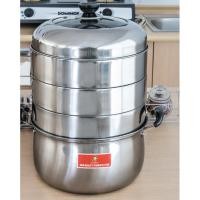 ราคา หม้อซึ้งสแตนเลส26CM หม้อนึ่ง หม้ออุ่น (2002945005)