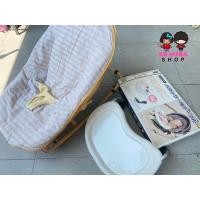 ราคา เปลโยก Katoji สีเหลืองครีม+ถาด(มือสองสภาพดี) (11301696700)