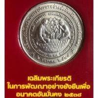 ราคา เหรียญ 20 บาทนิกเกิล พ.ศ.2538 วาระที่ 12 " เหรียญแอกริโคลา " (10199519699)
