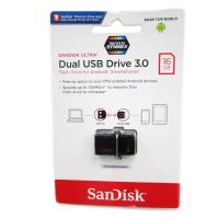 ราคา SANDISK ULTRA DUAL DD2 16GB USB DRIVE USB 3.0 ประกันศูนย์ 5 ปี ของแท้ 100% (1780669910)
