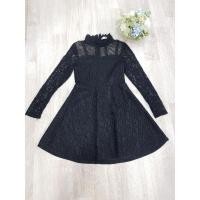 ราคา ชุดเดรสลูกไม้ญี่ปุ่น สีดำแบรนด์ Fasion (13273888329)