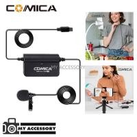 ราคา ไมโครโฟน COMICA CVM-SIG.LAV V05 Multi-functional SINGLE Lavalier Microphone USB Type-C For Smartphone & Camera (5889509024)