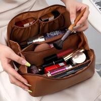ราคา BG128 กระเป๋าเครื่องสำอางแปปซิป Vanilla in love makeup bag กระเป๋าเมคอัพ (19152231909)