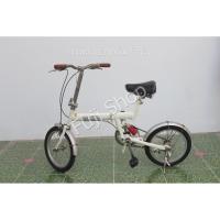 ราคา จักรยานพับได้ญี่ปุ่น - ล้อ 16 นิ้ว - ไม่มีเกียร์ - มีโช๊ค - สีขาว [จักรยานมือสอง] (22912213246)