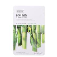 ราคา THE FACE SHOP REAL NATURE BAMBOO FACE MASK (9176115822)