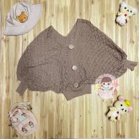 ราคา เสื้อคลุมไหมพรมงานถัก สีน้ำตาลอ่อน (23540852594)