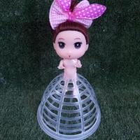 ราคา กระโปรงทำเค้กตุ๊กตา ขนาดเส้นผ่าศูนย์กลาง 11 ซม. ความสูง 9 ซม. (3419667655)